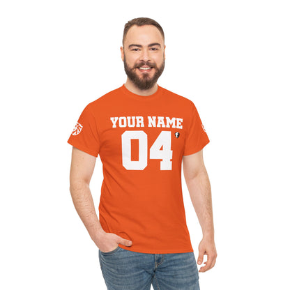 'Jesus Is My Goal' — Dutch Orange football shirt — World Cup number (with personalized name and number)