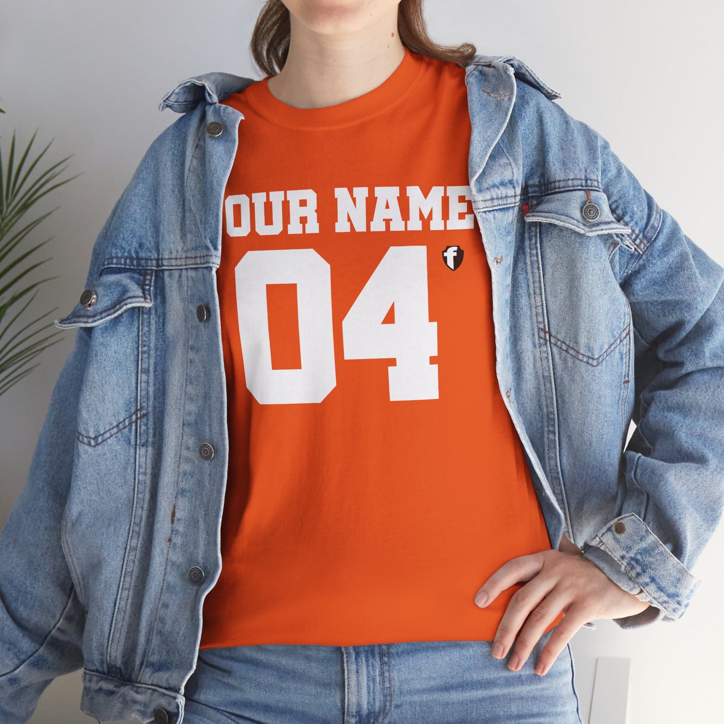 'Jesus Is My Goal' — Dutch Orange football shirt — World Cup number (with personalized name and number)