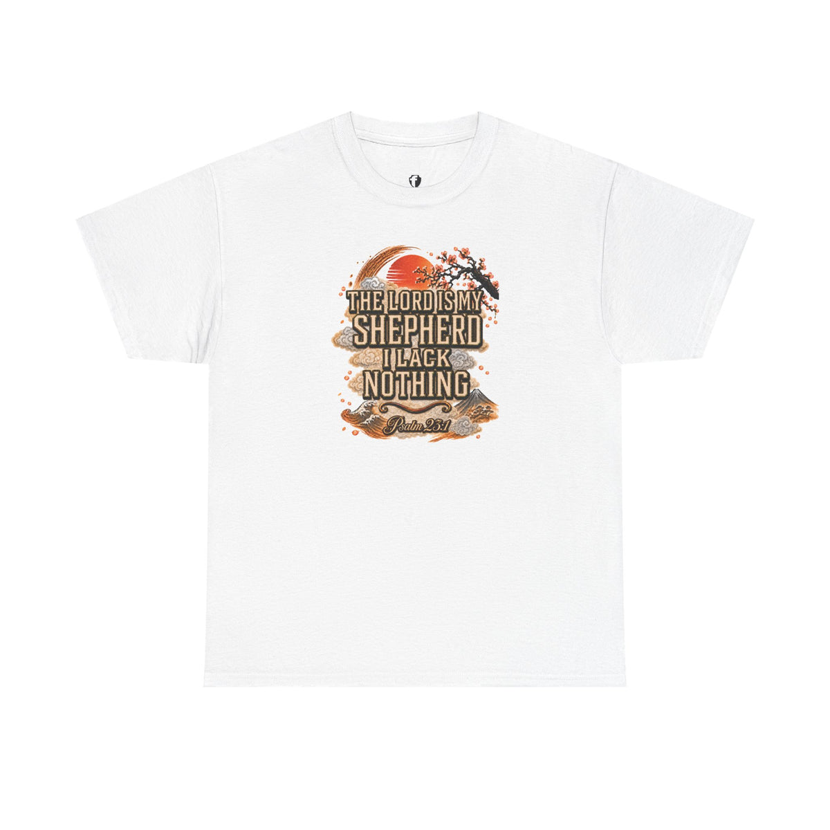'The Lord Is My Shepherd' Psalm 23:1 - Graphic T-Shirt — Limited Edition