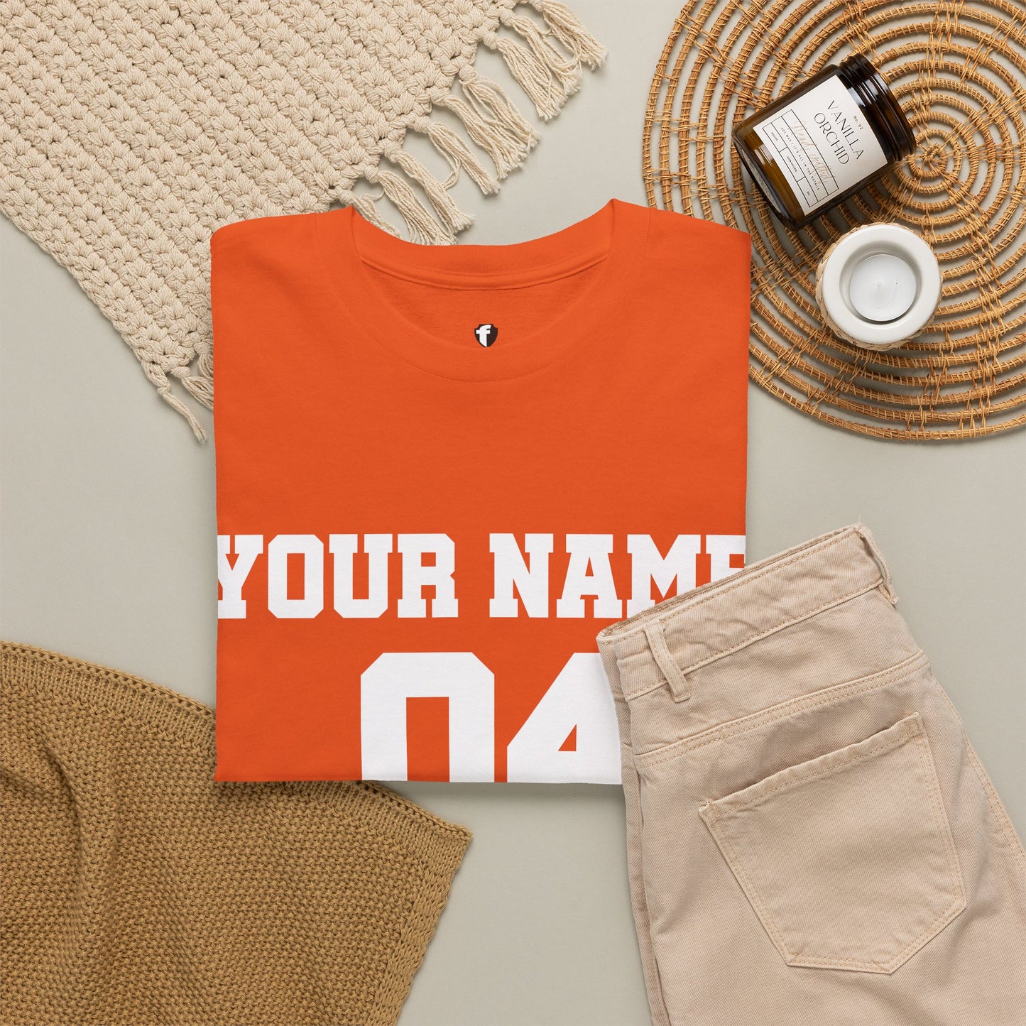 'Jesus Is My Goal'  — Nederlands Oranje voetbalshirt — WK-nummer (met gepersonaliseerde naam en nummer)