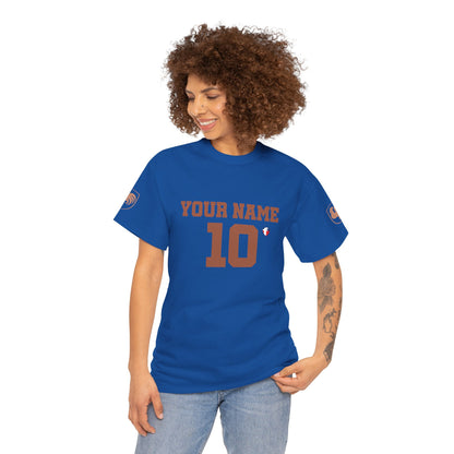 "Only One Savior" World Cup Edition France - Personalized shirt (with your own name and number)