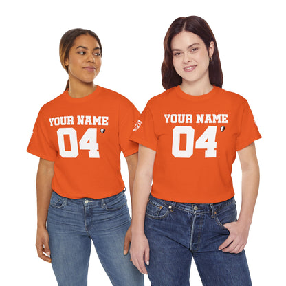'Jesus Is My Goal' — Dutch Orange football shirt — World Cup number (with personalized name and number)