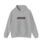 'Jesus, Son of God' Blue Design. Unisex Hoodie
