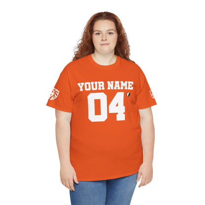 'Jesus Is My Goal' — Dutch Orange football shirt — World Cup number (with personalized name and number)