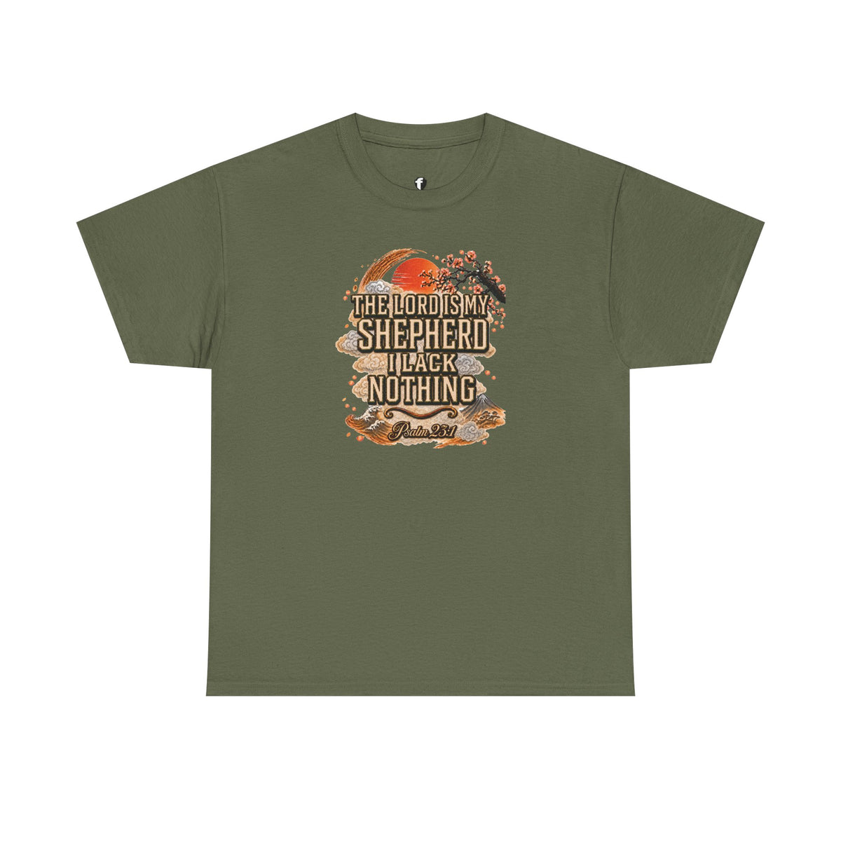 'The Lord Is My Shepherd' Psalm 23:1 - Graphic T-Shirt — Limited Edition
