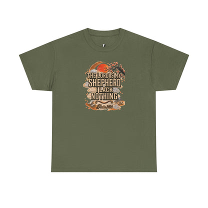 'The Lord Is My Shepherd' Psalm 23:1 - Graphic T-Shirt — Limited Edition