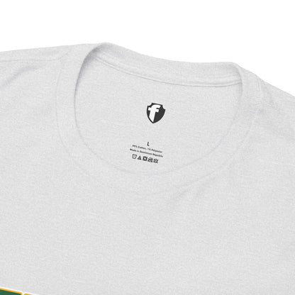 JESUS, Son of God - Varsity T-Shirt - Green Letters