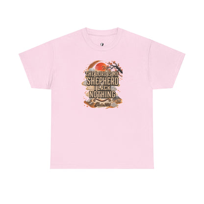 'The Lord Is My Shepherd' Psalm 23:1 - Graphic T-Shirt — Limited Edition