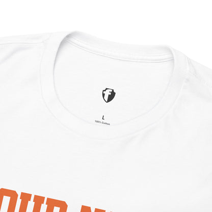 ‘Jesus Is My Goal’- Oranje Ontwerp - Voetbal Nederlands WK-T-shirt  (met gepersonaliseerde naam en nummer)