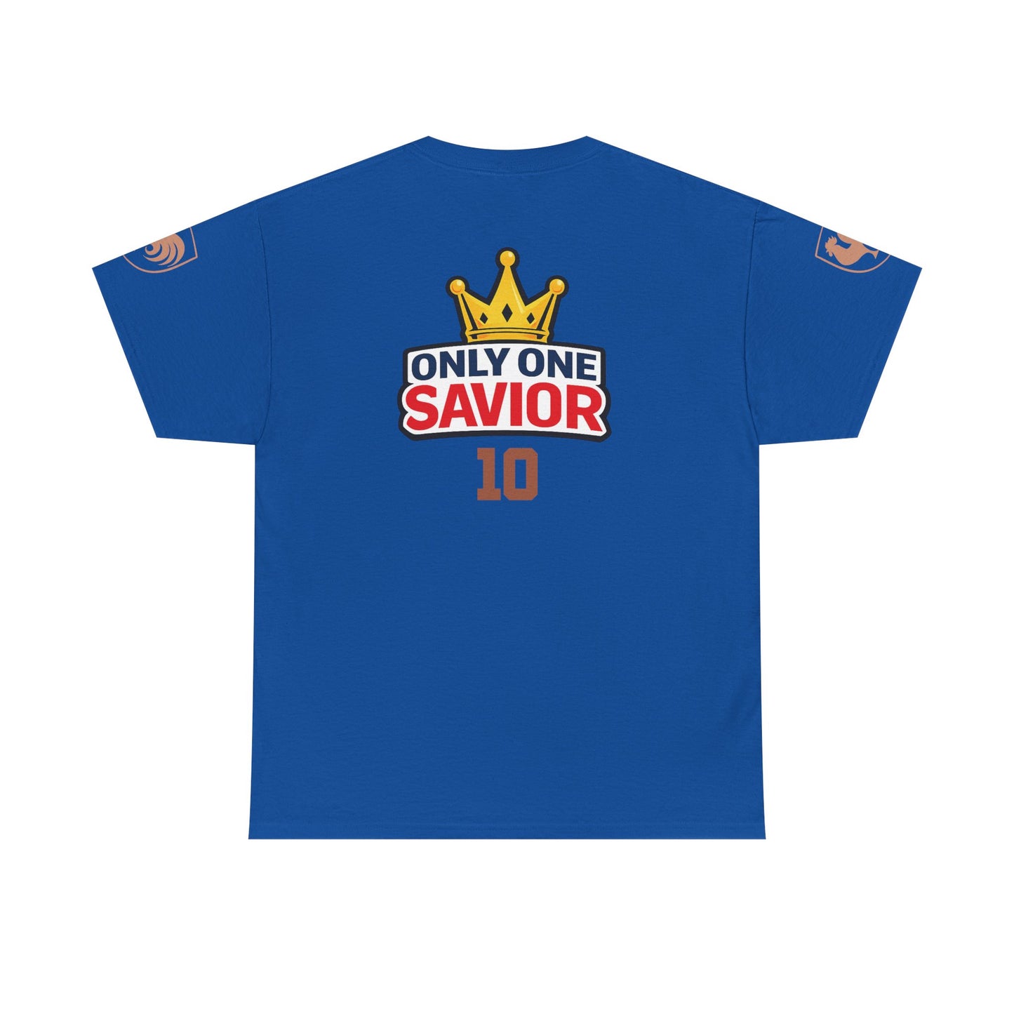 "Only One Savior" World Cup Edition France - Personalized shirt (with your own name and number)