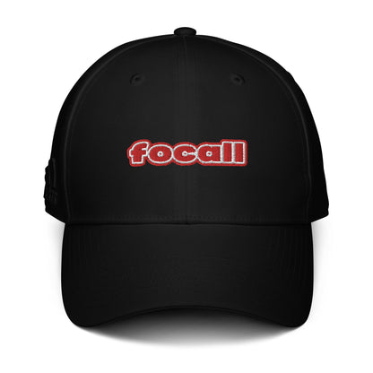 Focall® x Adidas Dad Hat | Unisex | Embroidery | Focall- Red White Letters