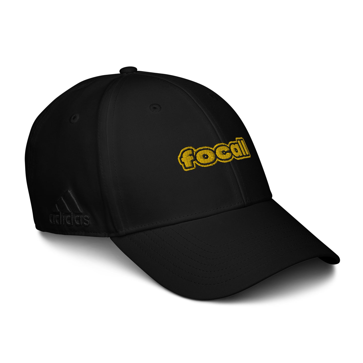 Focall® x Adidas Dad Hat | Unisex | Embroidery | Focall - Yellow Black Letters