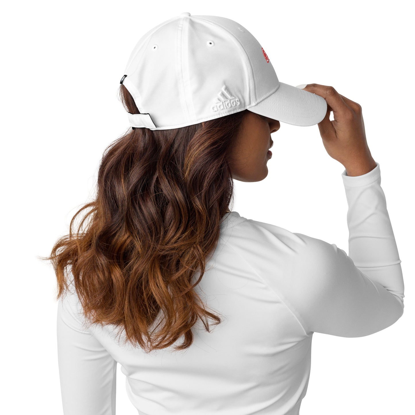 Focall® x Adidas Dad Hat | Unisex | Embroidery | Focall- Red White Letters