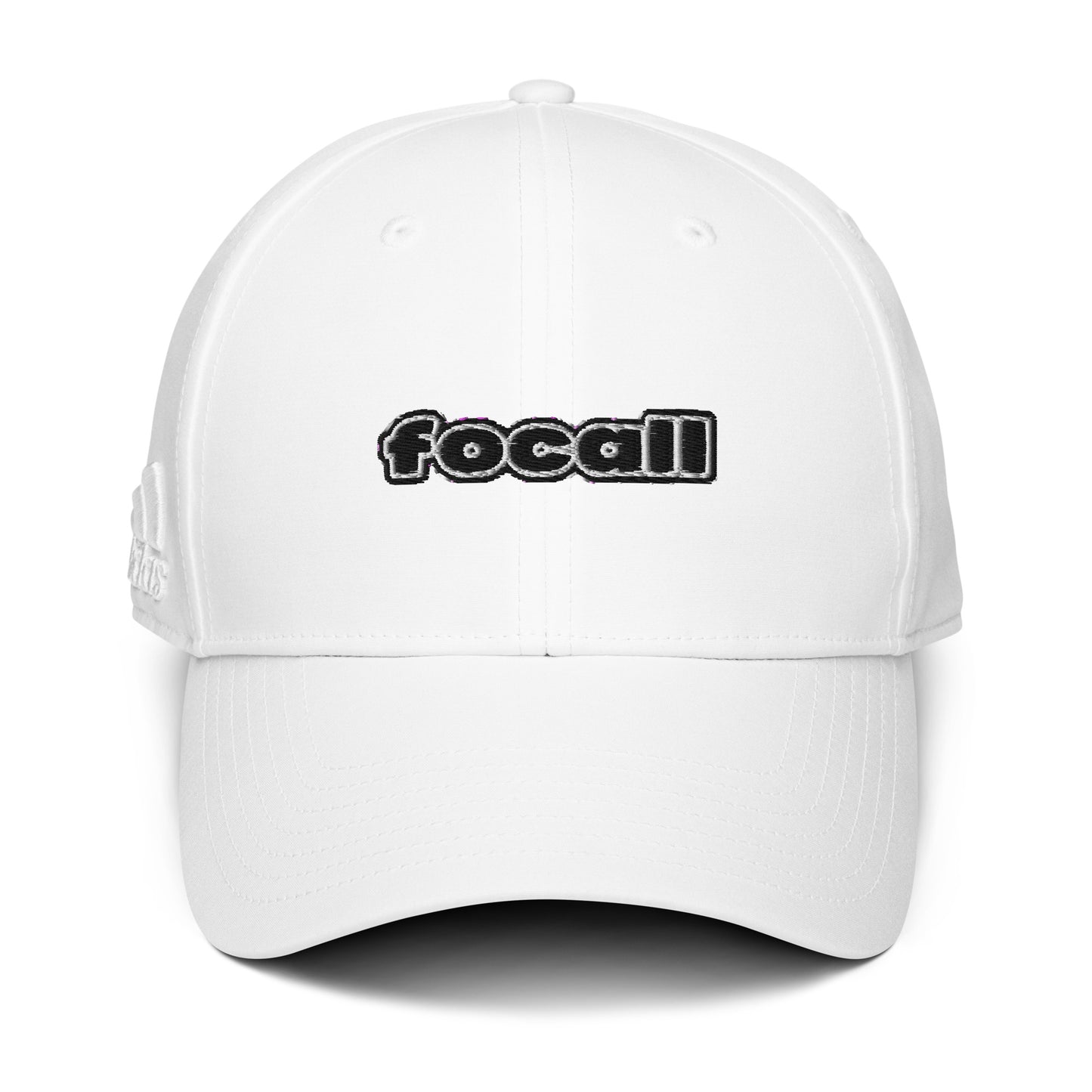 Focall® x Adidas Dad Hat | Unisex | Embroidery | Focall - Black White Letters