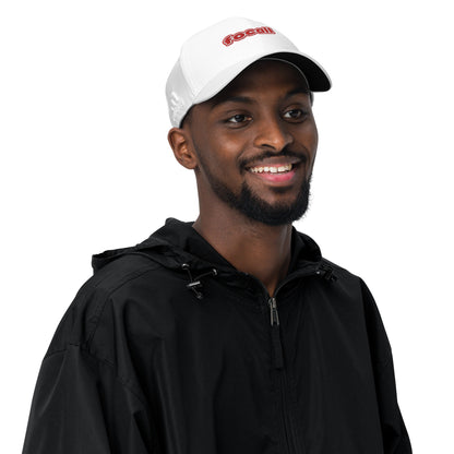 Focall® x Adidas Dad Hat | Unisex | Embroidery | Focall- Red White Letters