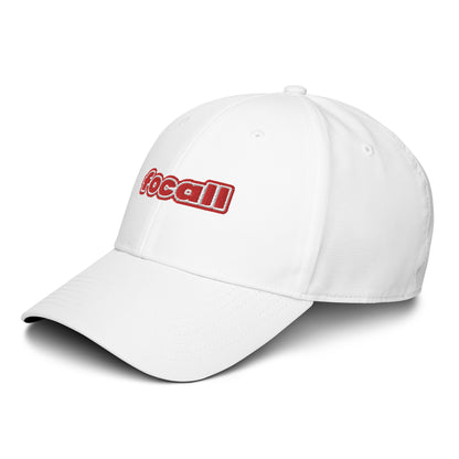 Focall® x Adidas Dad Hat | Unisex | Embroidery | Focall- Red White Letters
