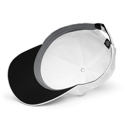 Focall® x Adidas Dad Hat | Unisex | Embroidery | Focall - Blue White Letters