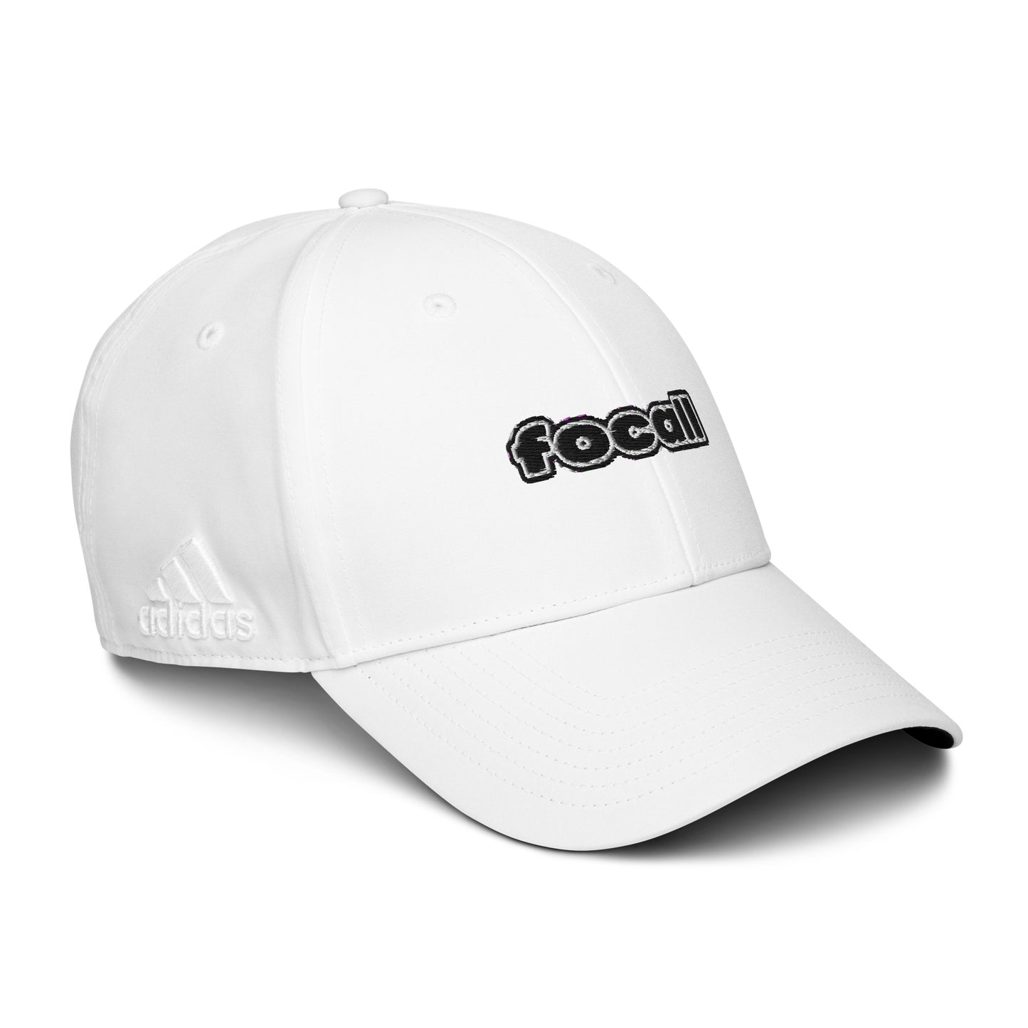 Focall® x Adidas Dad Hat | Unisex | Embroidery | Focall - Black White Letters