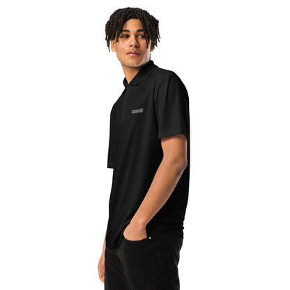 FOCALL® x Adidas Premium Polo Shirt | Men | Focall Logo - Black Letters