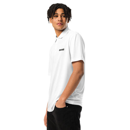 FOCALL® x Adidas Premium Polo Shirt | Men | Focall Logo - Black Letters