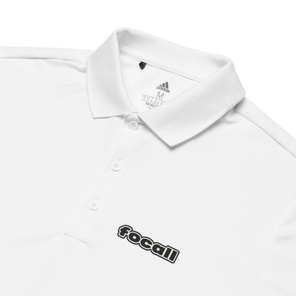 FOCALL® x Adidas Premium Polo Shirt | Men | Focall Logo - Black Letters
