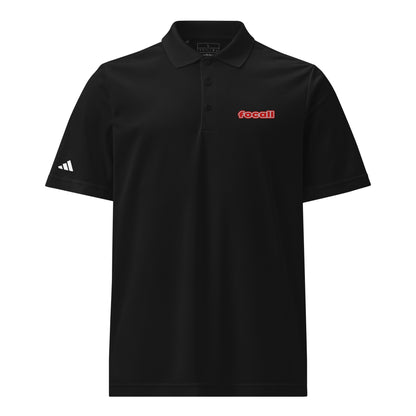 FOCALL® x Adidas sports polo | Unisex | Focall Logo - Red Letters