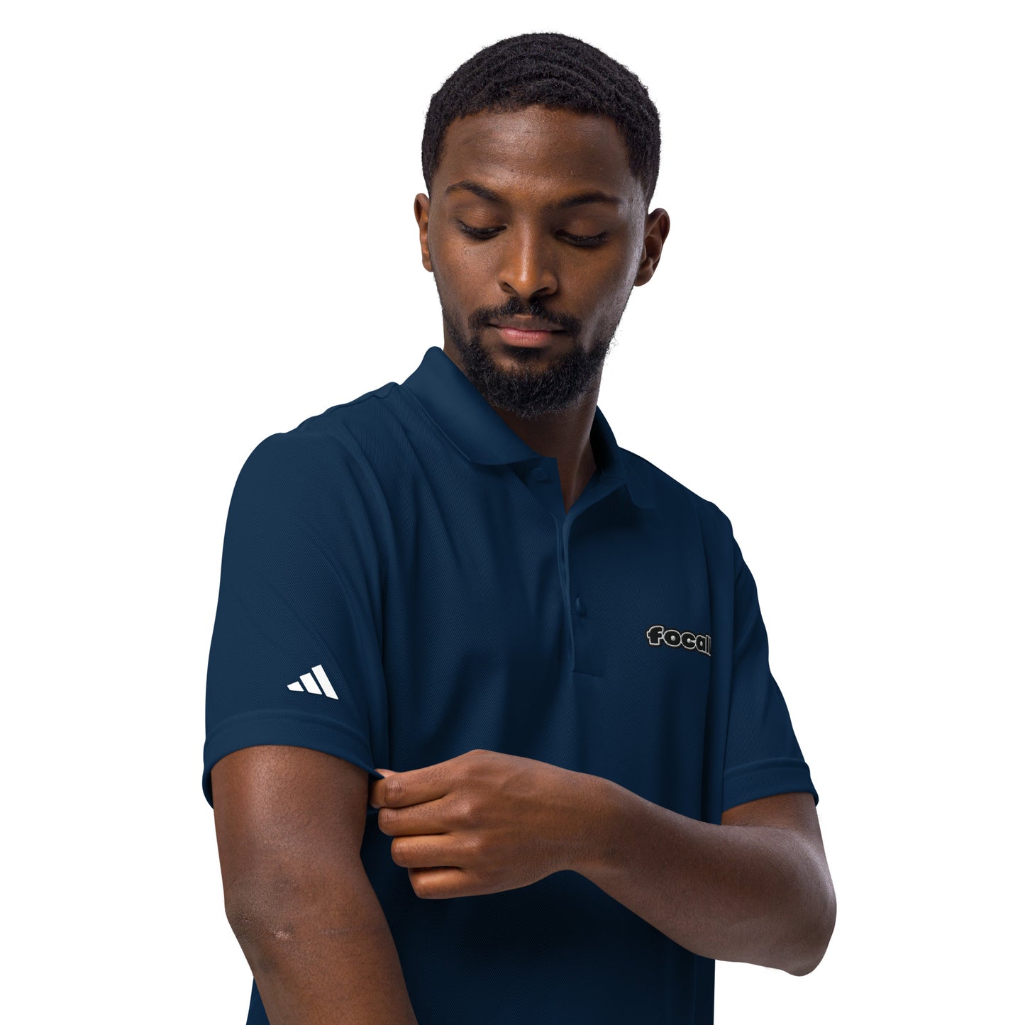 FOCALL® x Adidas sport polo - Unisex - Focall Logo - Black Letters