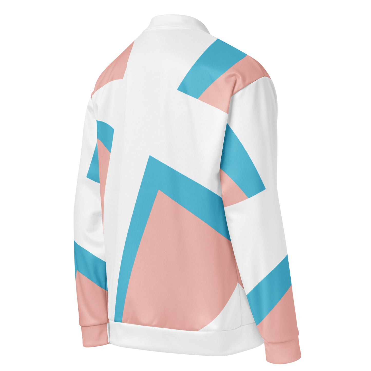 Unisex Bomber Jacket | All-over print | Focall - Cross - Salmon Blue