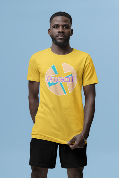 Classic Unisex Crew Neck T-Shirt | Focall Cross