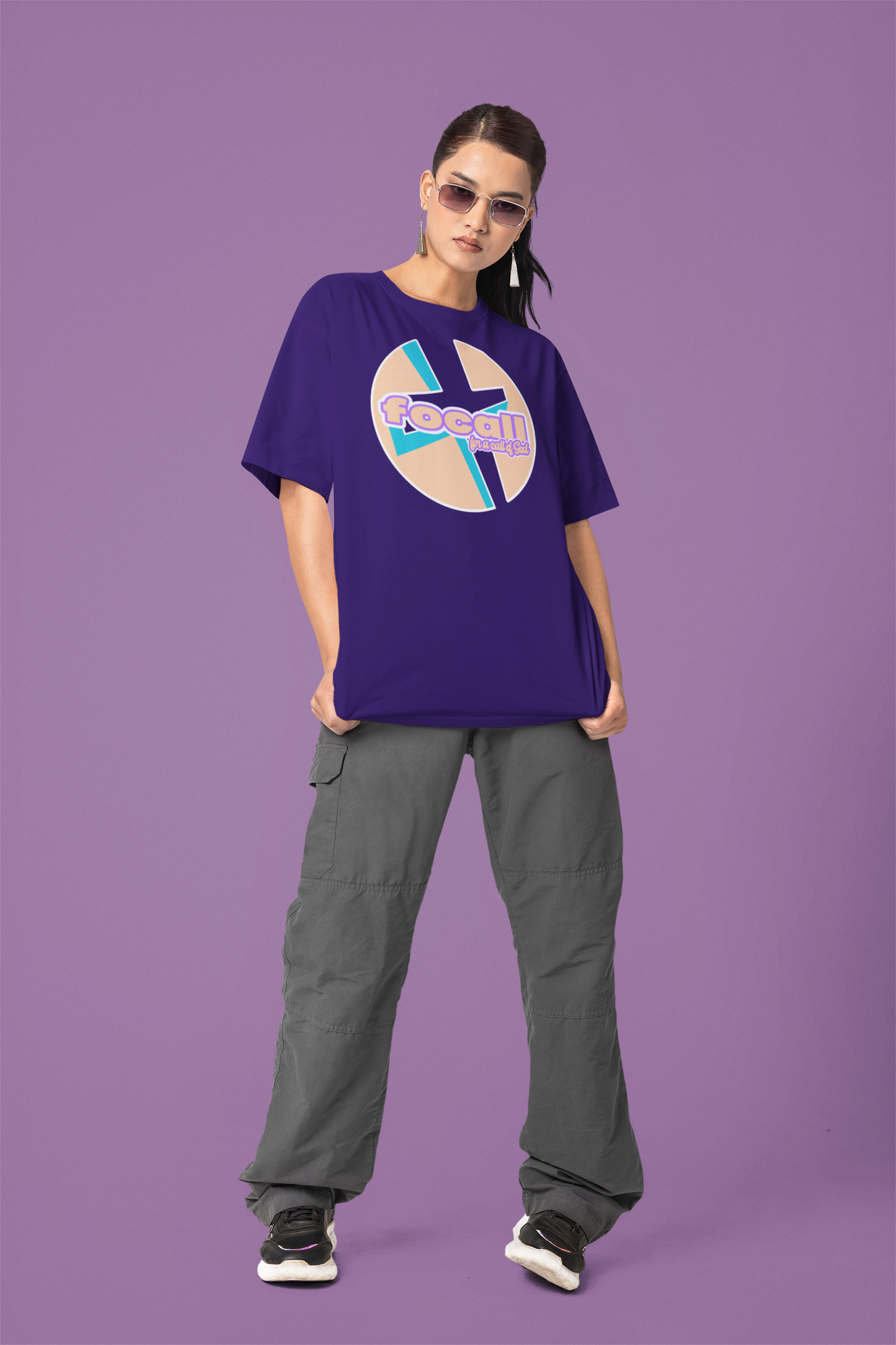 Classic Unisex Crew Neck T-Shirt | Focall Cross - for a call of God