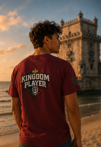 Portugal Kingdom Player World Cup T-shirt - Football shirt with Christian design