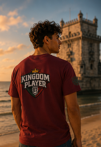 Portugal Kingdom Player World Cup T-shirt - Football shirt with Christian design