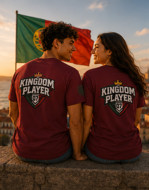 Portugal Kingdom Player World Cup T-shirt - Football shirt with Christian design