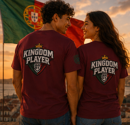 Portugal Kingdom Player World Cup T-shirt - Football shirt with Christian design