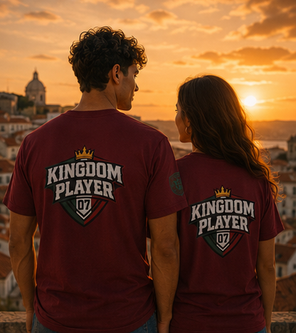 Portugal Kingdom Player World Cup T-shirt - Football shirt with Christian design