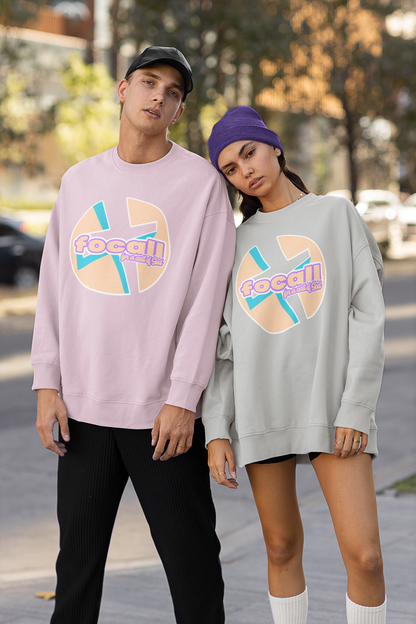 Classic Unisex Crew Neck Sweatshirt | Focall Cross - for a call of God