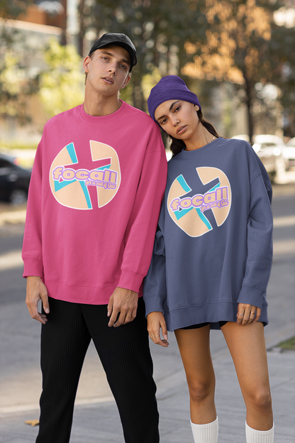 Classic Unisex Crew Neck Sweatshirt | Focall Cross - for a call of God