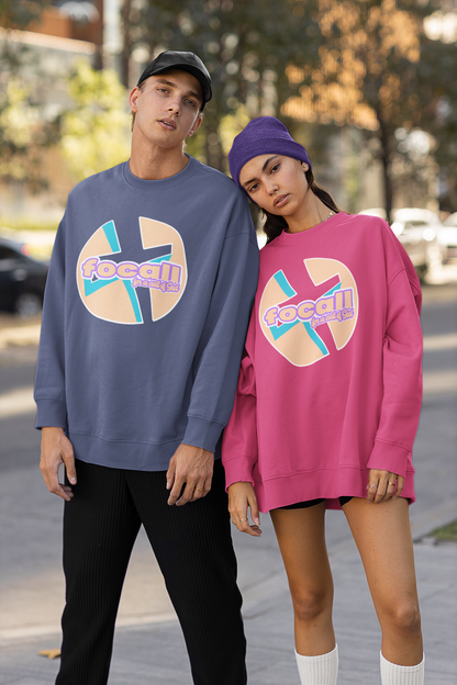 Classic Unisex Crew Neck Sweatshirt | Focall Cross - for a call of God