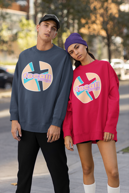 Classic Unisex Crew Neck Sweatshirt | Focall Cross - for a call of God