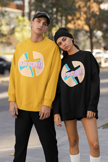 Classic Unisex Crew Neck Sweatshirt | Focall Cross - for a call of God