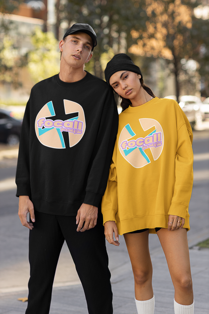 Classic Unisex Crew Neck Sweatshirt | Focall Cross - for a call of God