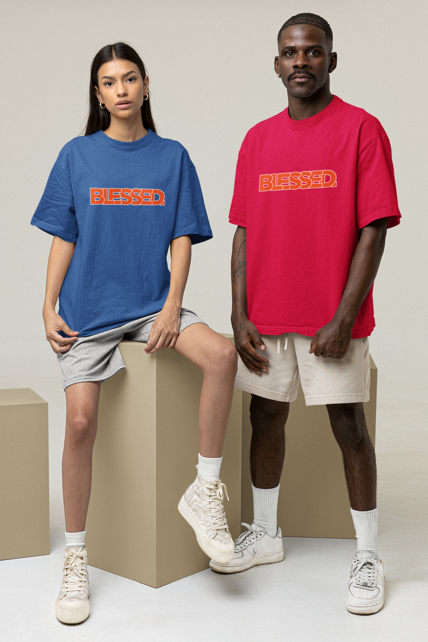 Classic Unisex Crew Neck T-Shirt | Blessed.