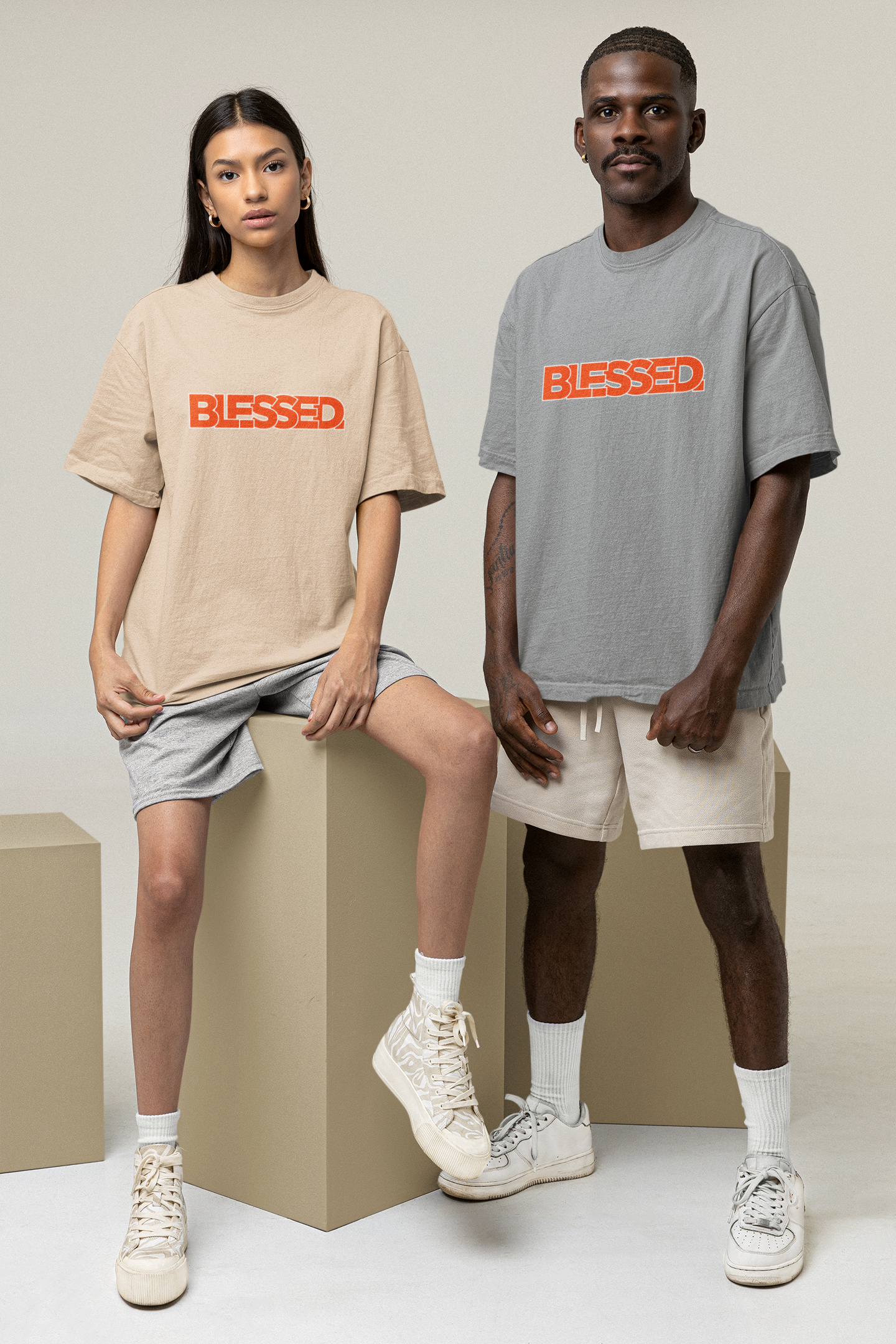 Classic Unisex Crew Neck T-Shirt | Blessed.