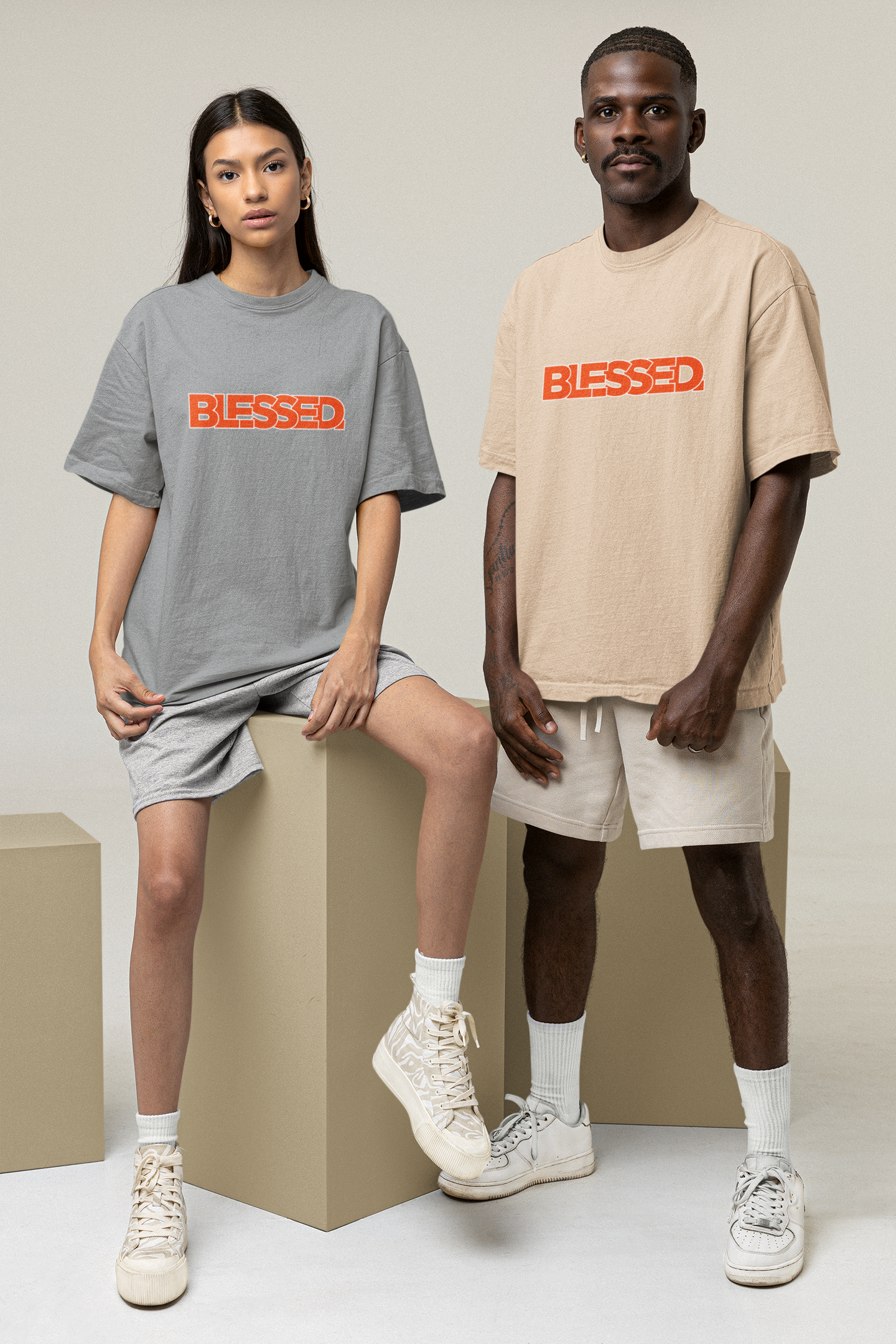 Classic Unisex Crew Neck T-Shirt | Blessed.