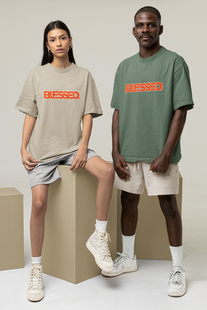 Classic Unisex Crew Neck T-Shirt | Blessed.