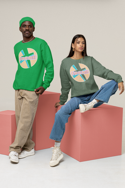Classic Unisex Crew Neck Sweatshirt | Focall Cross