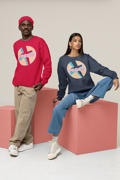 Classic Unisex Crew Neck Sweatshirt | Focall Cross