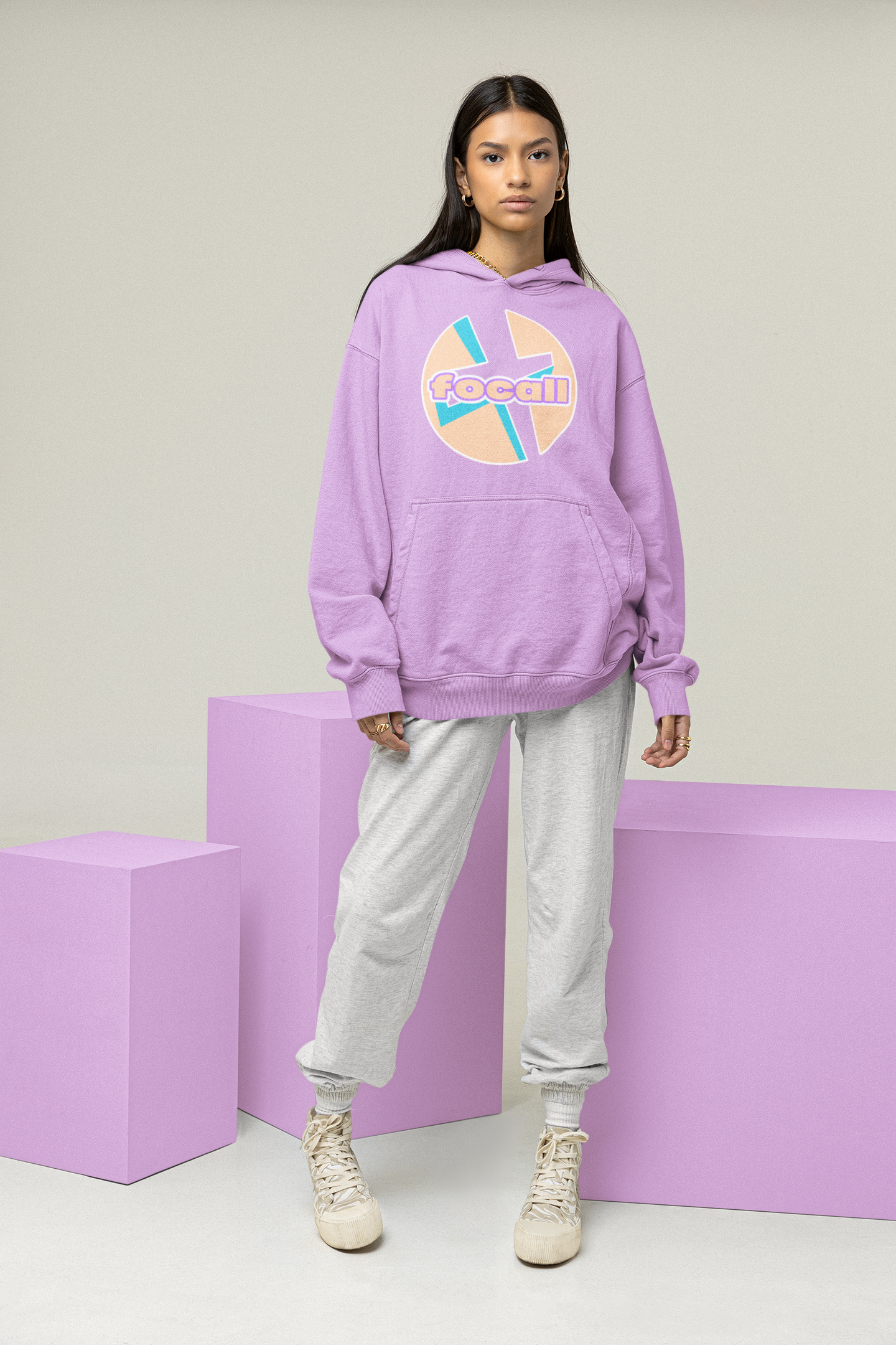 Unisex Classic Pullover Hoodie | Focall Cross