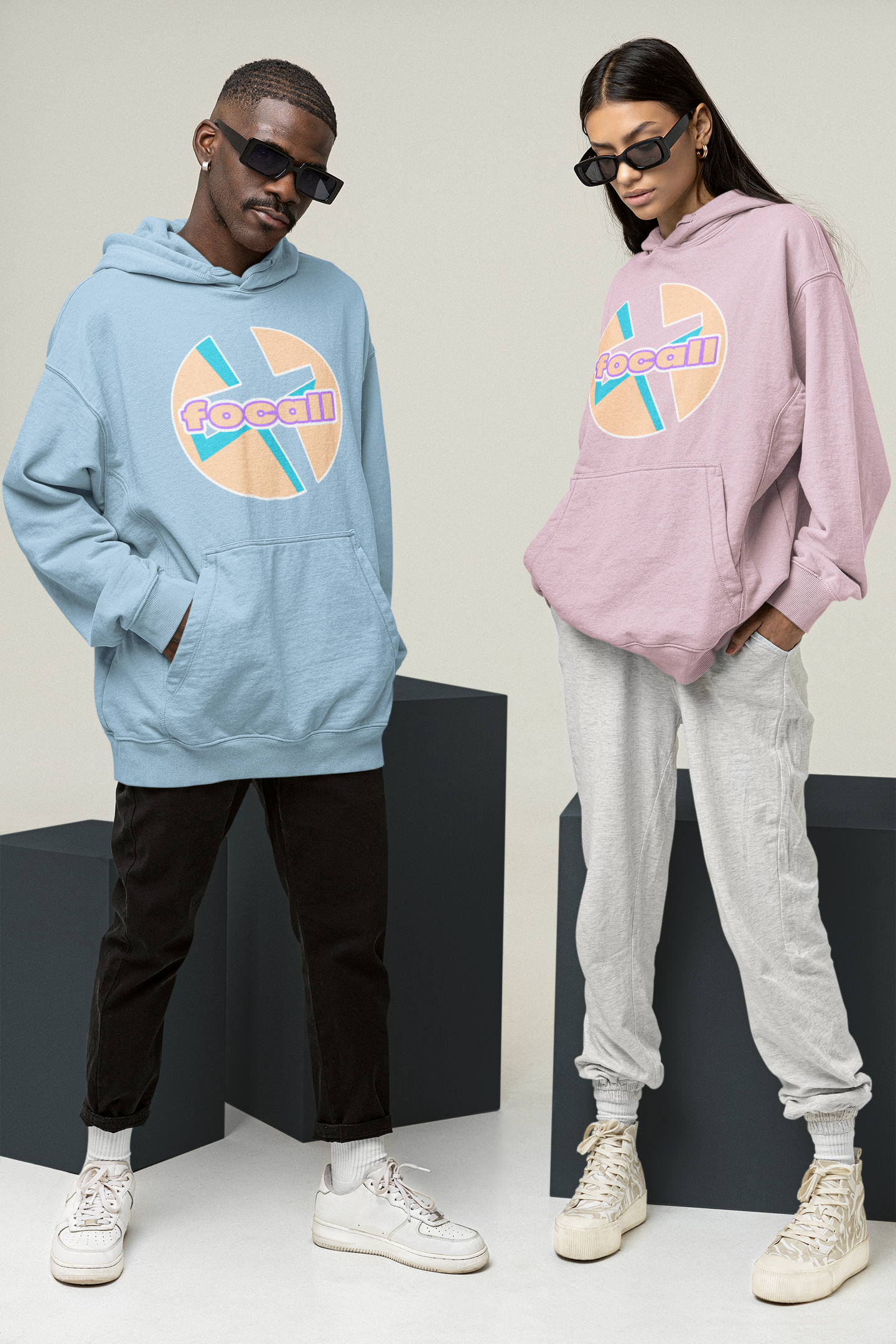 Unisex Classic Pullover Hoodie | Focall Cross