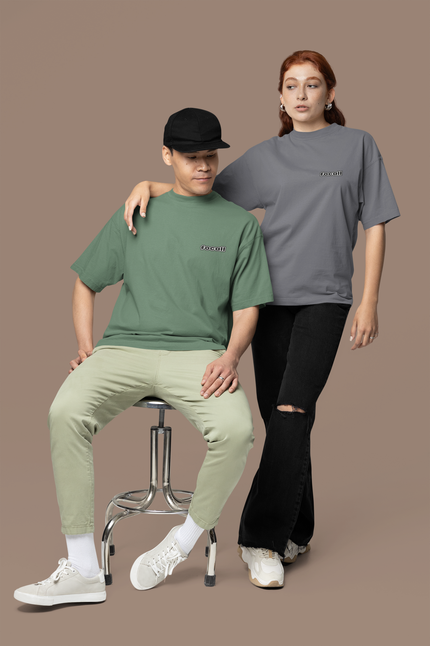 Classic Unisex Crew Neck T-Shirt | Back | John 3:16 - Black Letters